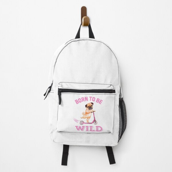 Item preview, Born to be Wild Pug designed and sold by Fredster1966.