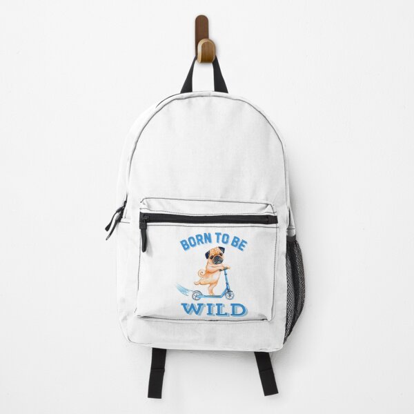 Item preview, Born to be Wild Pug designed and sold by Fredster1966.