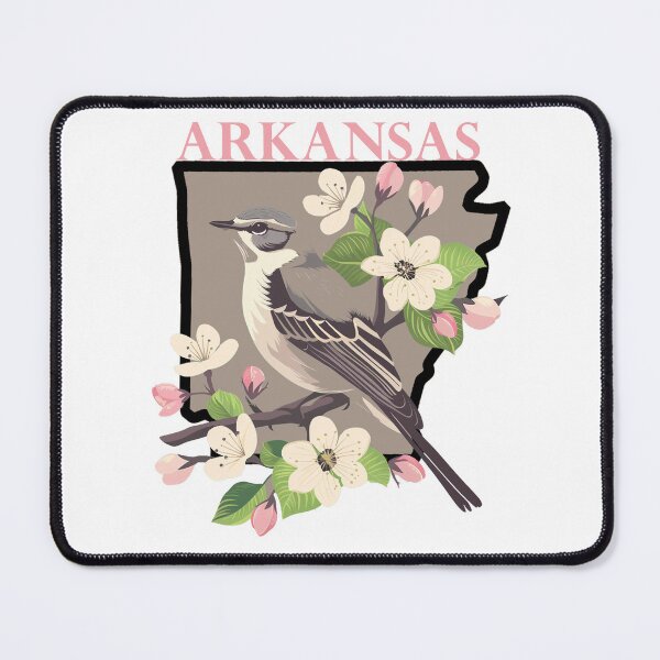 Item preview, Arkansas State Bird and Flower designed and sold by adventurehaven.