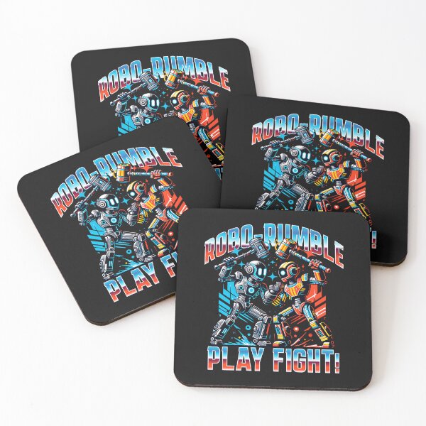 Item preview, Robo-Rumble: Play Fight! designed and sold by Belarte.shop.