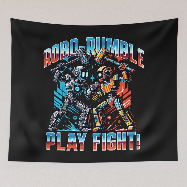 Item preview, Robo-Rumble: Play Fight! designed and sold by Belarte.shop.