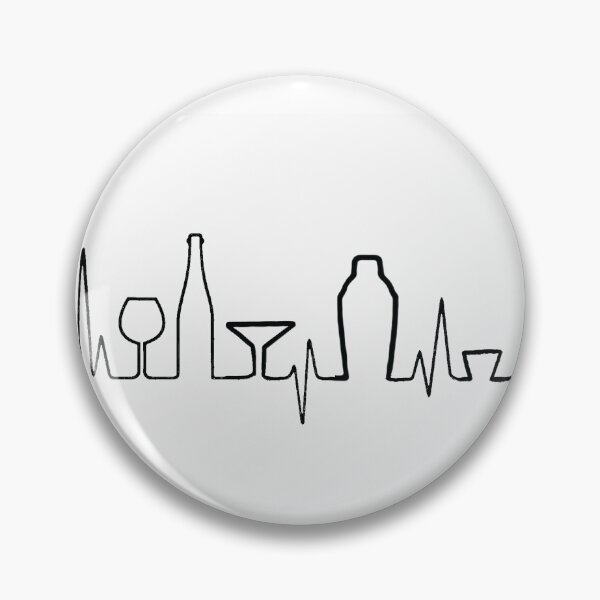 Item preview, Bartender Heartbeat designed and sold by MatrixTattoo.