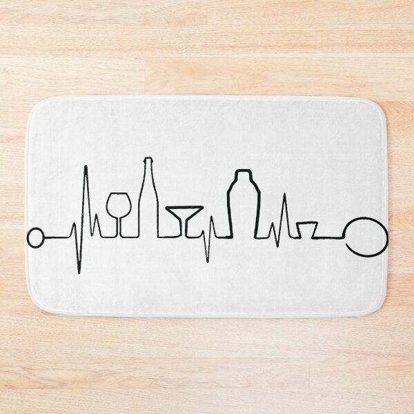 Item preview, Bartender Heartbeat designed and sold by MatrixTattoo.