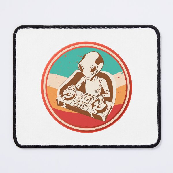 Item preview, Vintage DJ Alien: Intergalactic Groove Master T-Shirt designed and sold by GorinART.