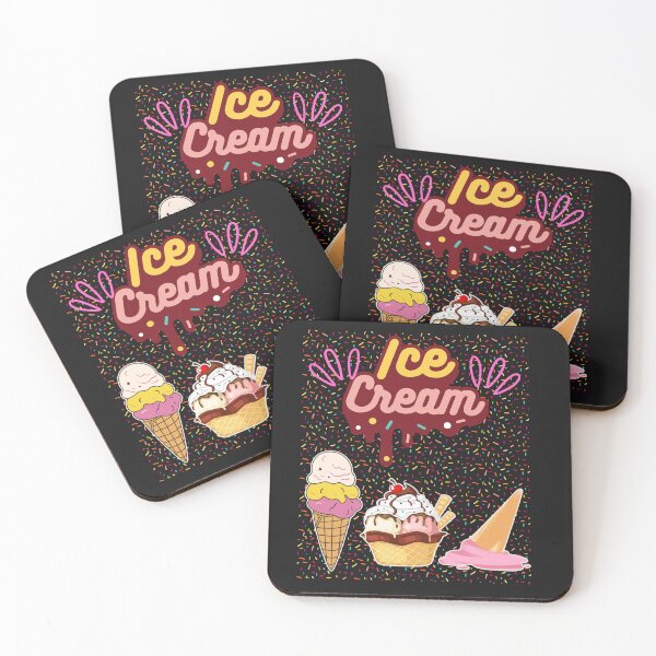 Item preview, Retro Ice Cream Design designed and sold by AlienOccupation.