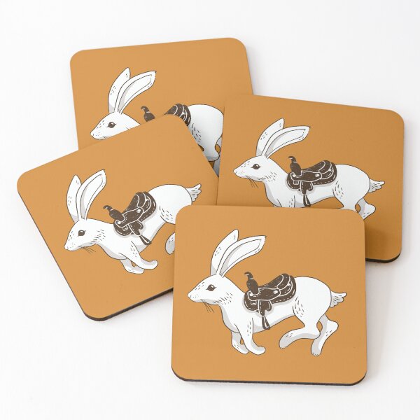 Item preview, Western White Rabbit designed and sold by katienielandart.