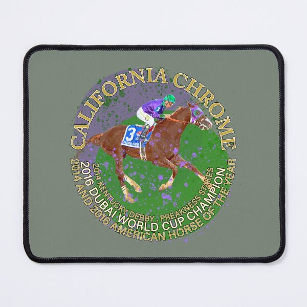 Item preview, 2014 2016 Champion Racehorse - California Chrome designed and sold by Ginny Luttrell.
