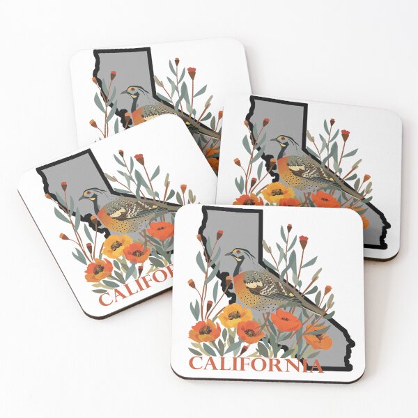 Item preview, California State Bird and Flower designed and sold by adventurehaven.