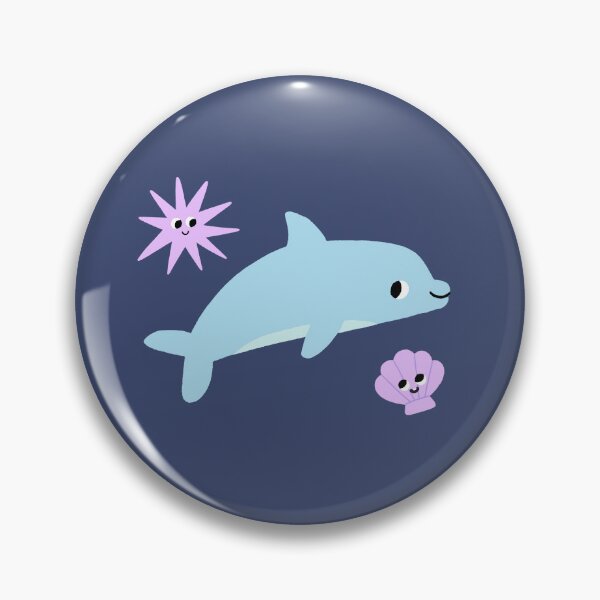 Item preview, Cute Dolphin and Sea Creature Friends designed and sold by tarynjohnson.