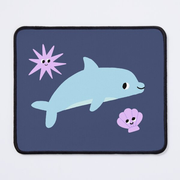Item preview, Cute Dolphin and Sea Creature Friends designed and sold by tarynjohnson.