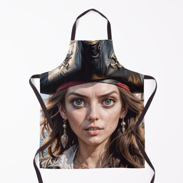 Item preview, Cute Fantasy Pirate Girl Portrait designed and sold by TheArtOfPat.