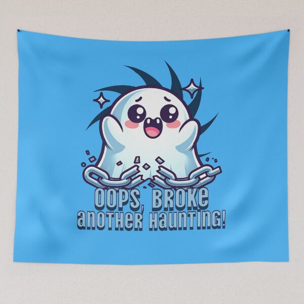 Item preview, Ghostly Oops! designed and sold by Belarte.shop.