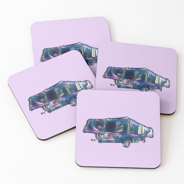 Item preview, Starry Night Folding Caravan designed and sold by BeccaAelishe.
