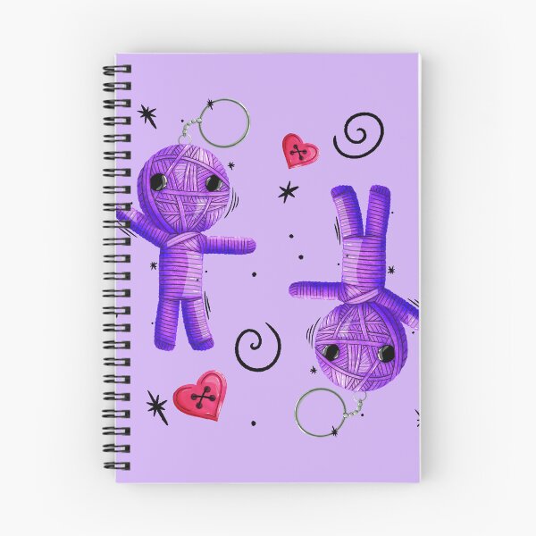 Item preview, Purple voodoo string doll designed and sold by BenJaminArtCo.