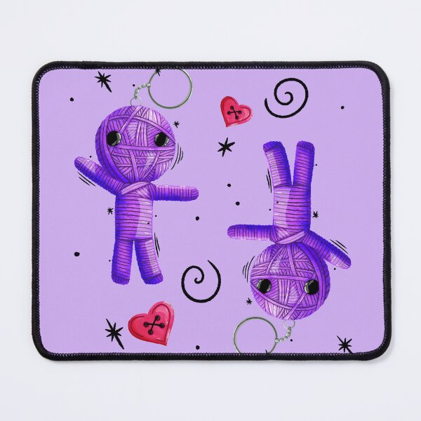 Item preview, Purple voodoo string doll designed and sold by BenJaminArtCo.
