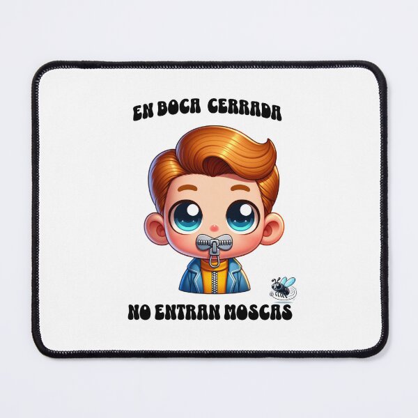 Item preview, En boca cerrada no entran moscas designed and sold by BitterOranges.