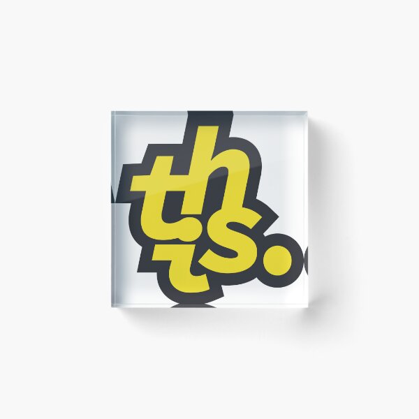 Item preview, This. Logo - Yellow designed and sold by walpolea.