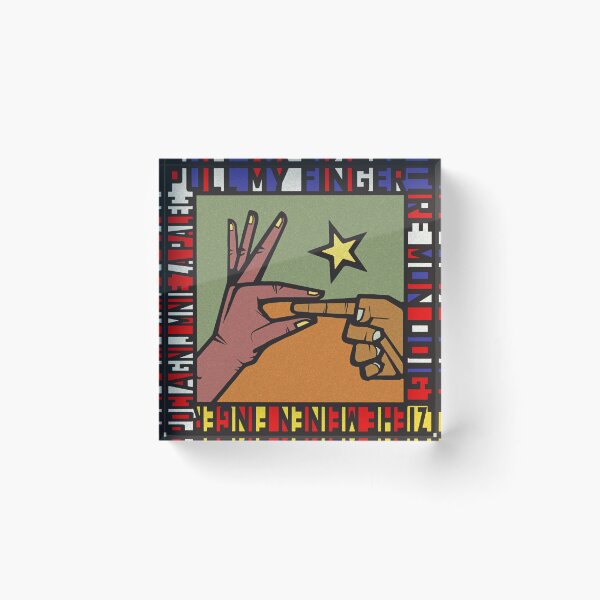 Item preview, Pull My Finger School-time Fun Modern Cartoon Art designed and sold by NickWhittleArt.