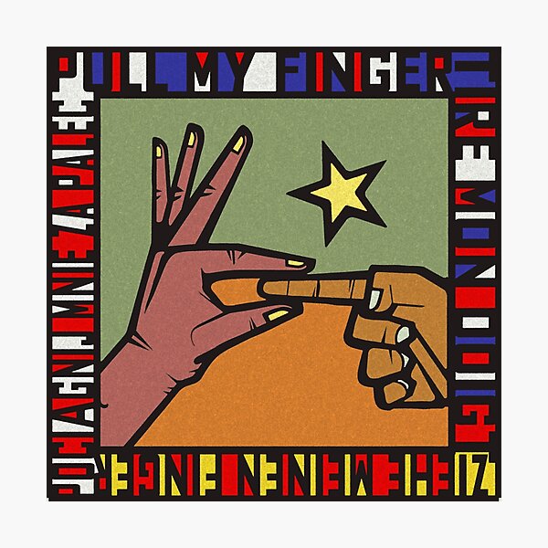 Item preview, Pull My Finger School-time Fun Modern Cartoon Art designed and sold by NickWhittleArt.