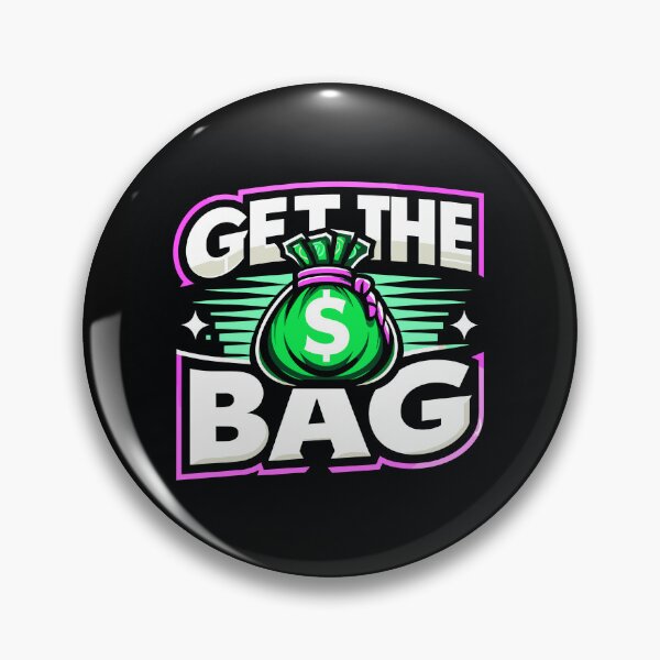 Item preview, Get The Bag Purple and Green Design designed and sold by Artbyminga.