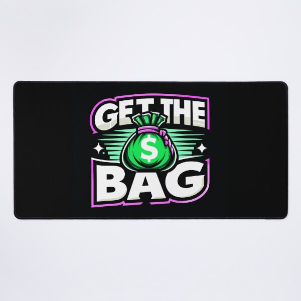 Item preview, Get The Bag Purple and Green Design designed and sold by Artbyminga.