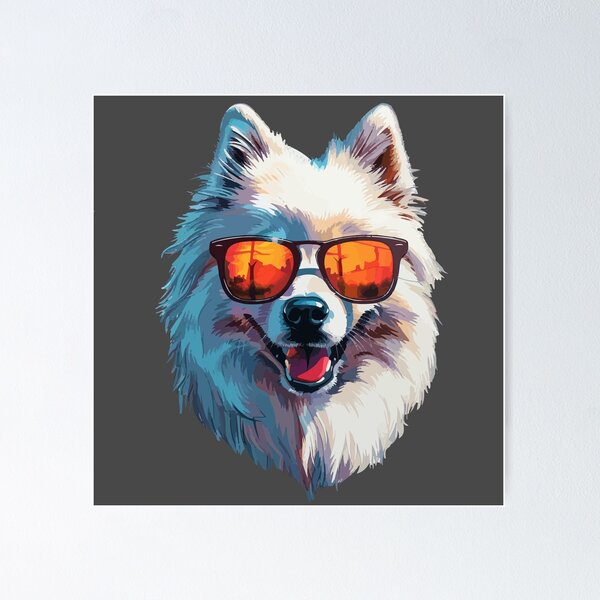 Item preview, American Eskimo Dog designed and sold by VelvetRoom.