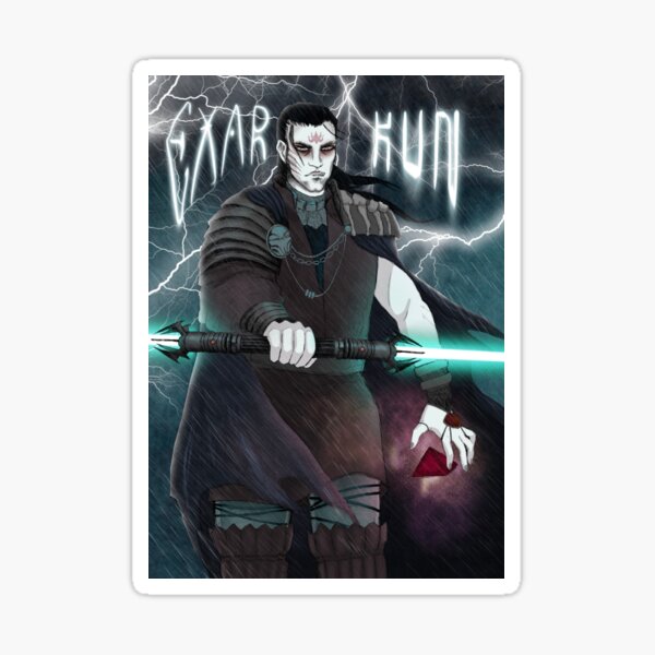 Vista previa del artículo con la obra «' Exar kun el señor oscuro de los Sith Camiseta clásica», diseñado y vendido por lilxandra.