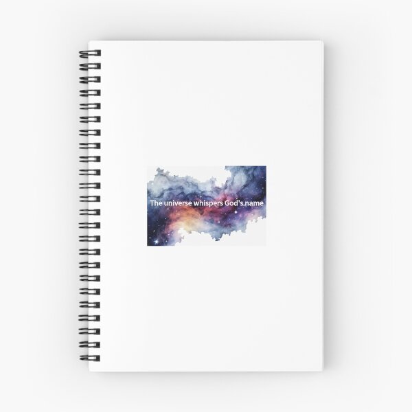 Item preview, The Universe Whispers God's Name designed and sold by Creative Pumpkin Patch.