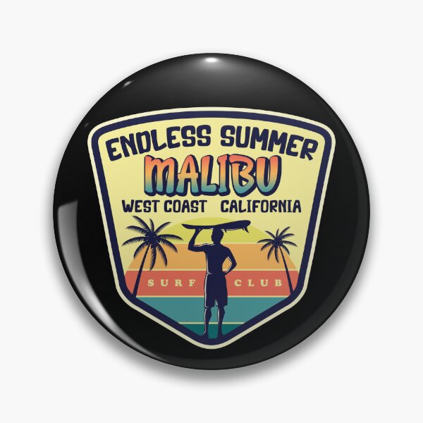 Item preview, Malibu Surf Club West Coast California designed and sold by eclecTEEq.