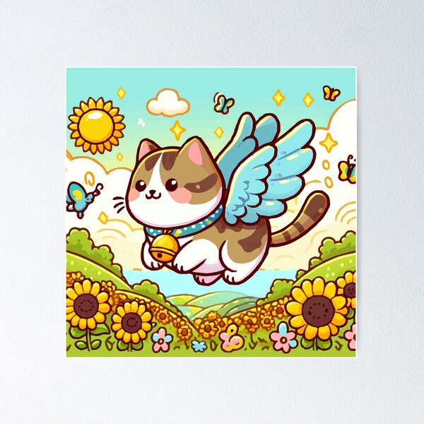 Item preview, The feline with fear of heights designed and sold by Gacram.