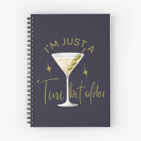 Item preview, Martini I'm Just A 'Tini Bit Older Drinking Birthday designed and sold by SunfullyYours.
