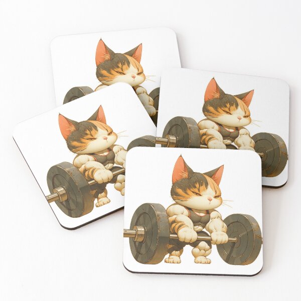 Item preview, Gym cat designed and sold by DabrowskiDesign.
