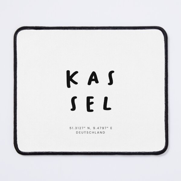 Item preview, Kassel | Typography Design | Design Map Coordinates designed and sold by RM-Journey.