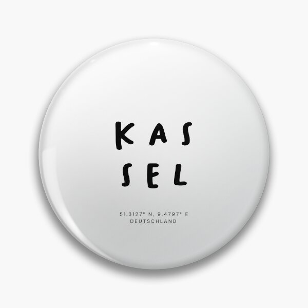 Item preview, Kassel | Typography Design | Design Map Coordinates designed and sold by RM-Journey.