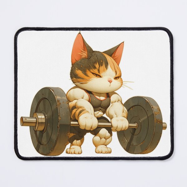 Item preview, Gym cat designed and sold by DabrowskiDesign.
