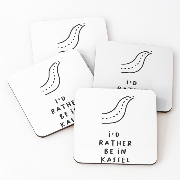 Item preview, I'd Rather be in Kassel | Typography Design | Minimalist Aesthetic designed and sold by RM-Journey.