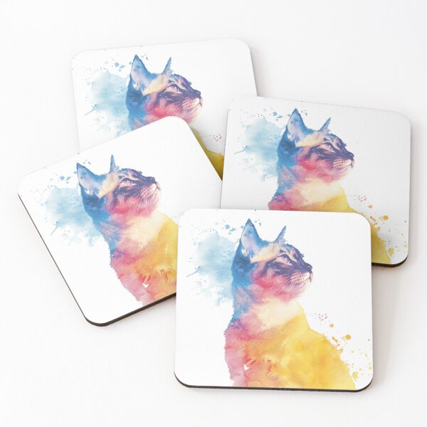 Item preview, Feline Color Explosion designed and sold by Marlene  & Juan Pablo.