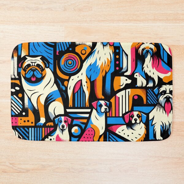 Item preview, Canine Silence in the Geometric Gallery designed and sold by Gacram.