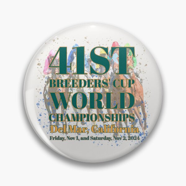 Item preview, 2024 Breeders Cup World Championships horse racing design designed and sold by Ginny Luttrell.