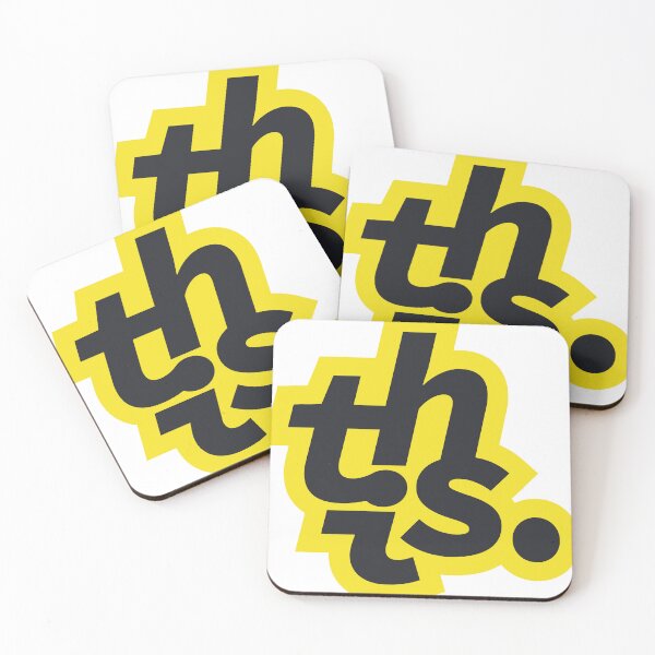 Item preview, This. Logo - Yellow Outline designed and sold by walpolea.