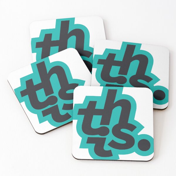 Item preview, This. Logo - Teal Outline designed and sold by walpolea.