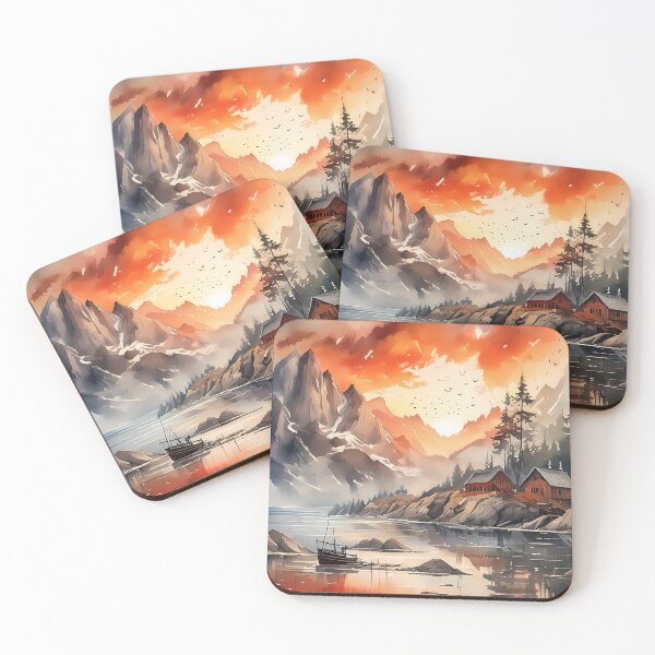 Item preview, Sunset: A Digital Dreamscape designed and sold by homydesign.