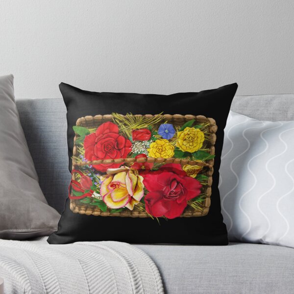 Item preview, Basket of Roses II designed and sold by VerdeDoodleDuck.