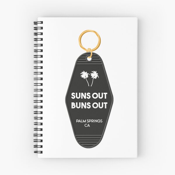 Item preview, Suns Out Buns Out Palm Springs Keychain designed and sold by Cali West.
