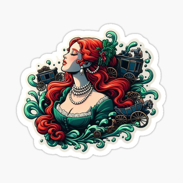 Aperçu de l'œuvre La Chronique des Bridgerton, Penelope Featherington Sticker créée et vendue par bespokebylo.