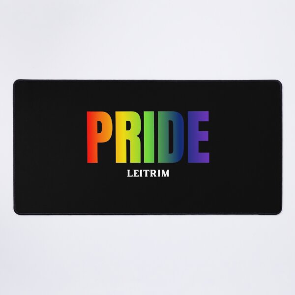 Item preview, Leitrim Pride t-shirt, Rainbow color pride LGBTQ graphic t-shirt, Pride unisex t-shirt designed and sold by PrideBeProud.