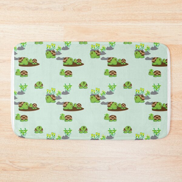 Item preview, Turtles Rocks and Flowers Seamless Repeat Pattern Background designed and sold by Albin1961.