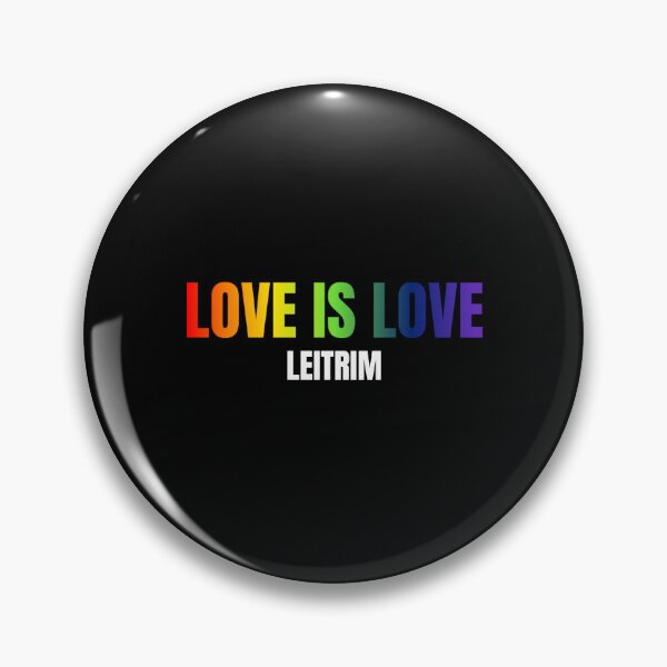 Item preview, Leitrim Love is Love t-shirt, Rainbow color pride LGBTQ graphic t-shirt, Pride unisex t-shirt, pride outfit ideas, pride month tees, designed and sold by PrideBeProud.