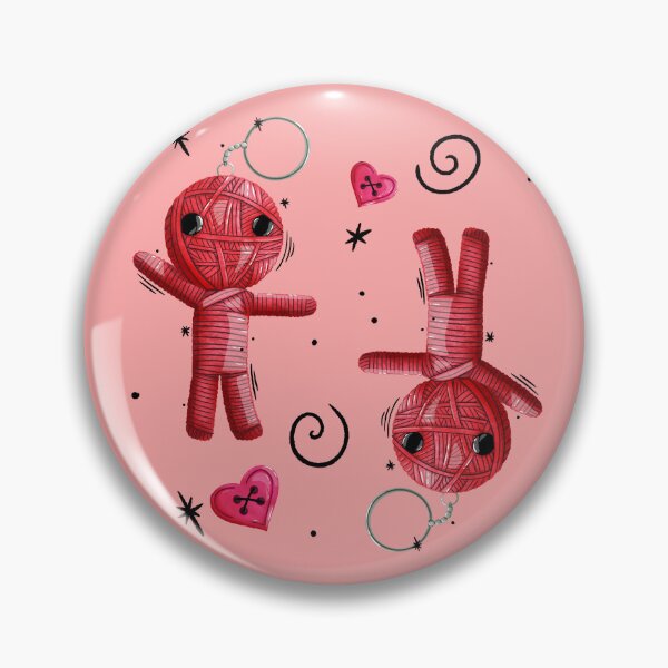 Item preview, Red voodoo string doll designed and sold by BenJaminArtCo.