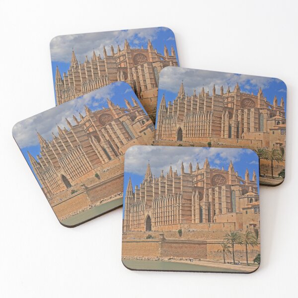 Item preview, Royal Palace and Cathedral, Palma, Majorca, May 2024 designed and sold by RedHillDigital.